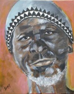 Voir le détail de cette oeuvre: africain portrait