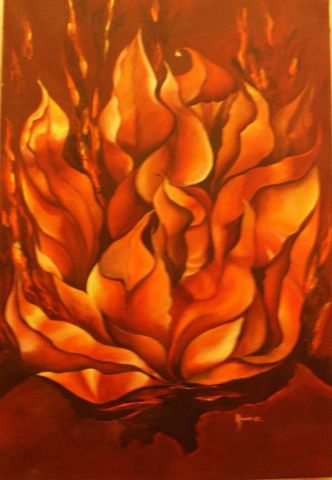 flames - Peinture - karamis1