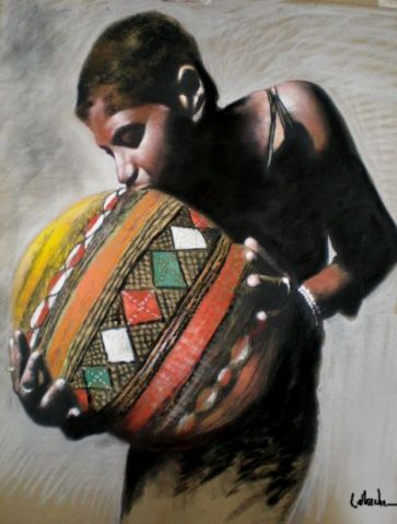 Africa - Peinture - Latrache
