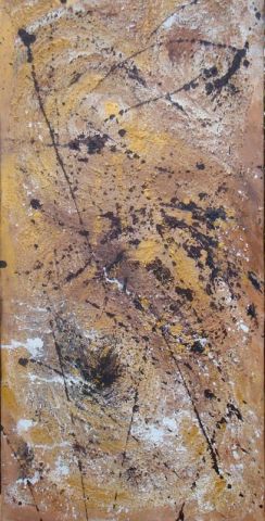 Galaxie 01 - Peinture - Sylvie GARIBALDI