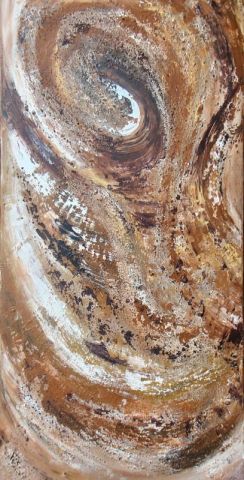 Galaxie 02 - Peinture - Sylvie GARIBALDI