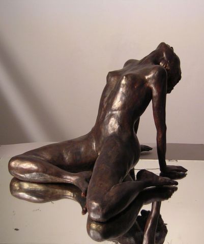 Bain de soleil - Sculpture - buzy
