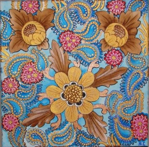 L'artiste CAPDEVILLE sophie-ibusofi - fleur de bali
