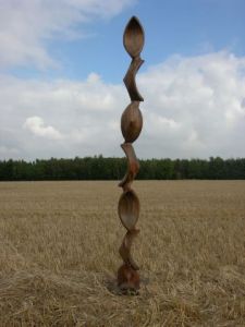 Sculpture de jerome burel: RECEPTACLE