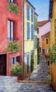 Voir le détail de cette oeuvre: Ruelle à Collioure