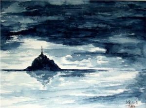 Voir cette oeuvre de WDLubisch: Le Mont Saint Michel