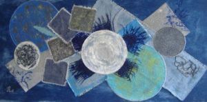 Voir cette oeuvre de arlette hurel: les toiles bleues