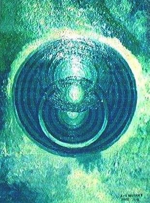 OEIL DU COSMOS - Peinture - rossyekran OEIL DU COSMOS - Peinture - rossyekran