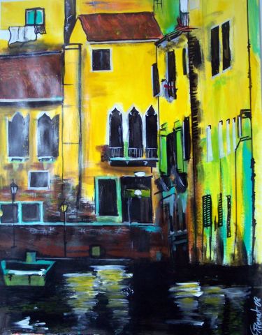Venise 4 - Peinture - fabio