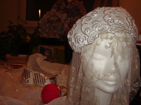 La mariée - Art textile - Karen SADOUN