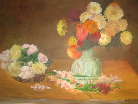 L'artiste Delphine S - Composition florale