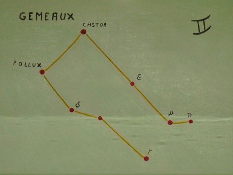 GEMEAUX 2 - Peinture - drallih