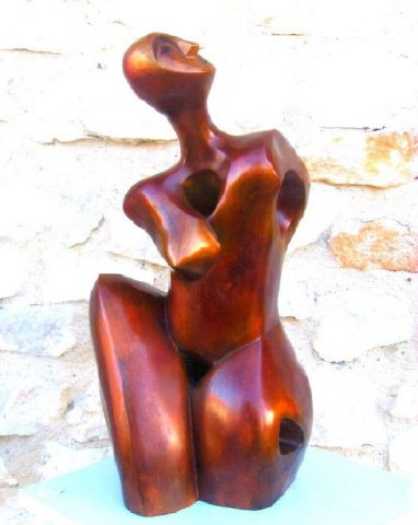 FEMME A GEOMETRIE VARIABLE - Sculpture - SONIA MANDEL