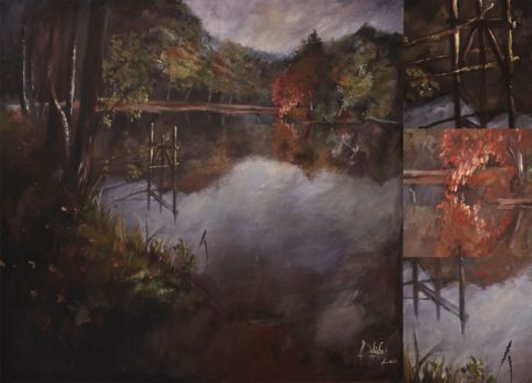 L'artiste zoile - chevalet L'artiste zoile - chevalet