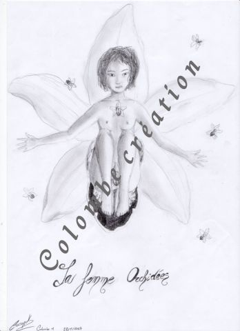 L'artiste Coconut-moun - La femme Orchidées L'artiste Coconut-moun - La femme Orchidées