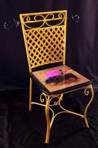 Voir cette oeuvre de sylvia: Chaise corrida