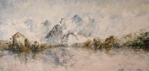 L'artiste sylvain roussel - montagne