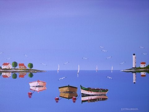 COULEURS D'ETE - Peinture - J-PAUL TAILLANDIER COULEURS D'ETE - Peinture - J-PAUL TAILLANDIER