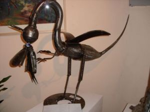 Sculpture de Roland GOURDON: Le Dragon