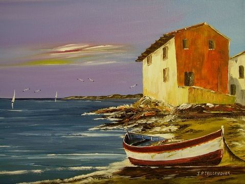 CRIQUE AU SOLEIL - Peinture - J-PAUL TAILLANDIER CRIQUE AU SOLEIL - Peinture - J-PAUL TAILLANDIER