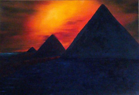 pyramide - Peinture - CLG
