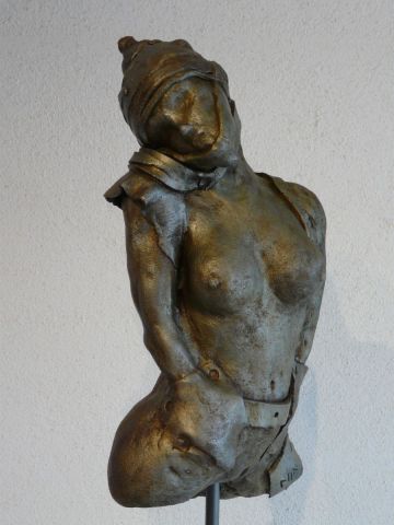 femme poche - Sculpture - pascal borghi