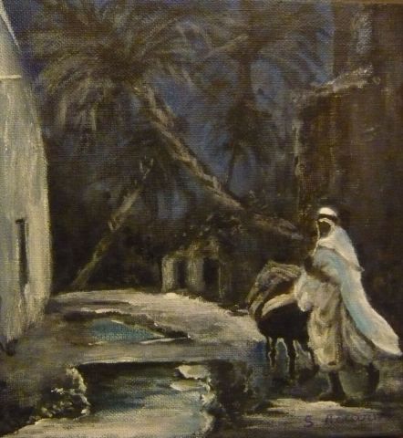 En Algérie - Peinture - Suzanne ACCARIES