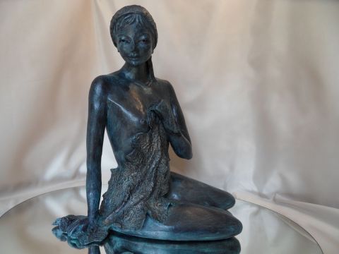 Valentine - Sculpture - Pascale POULARD Valentine - Sculpture - Pascale POULARD