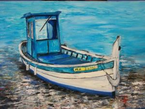 Voir cette oeuvre de chris83: la barque bleu