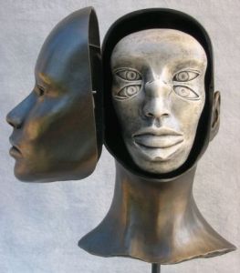 Sculpture de Daniel Giraud: Visages
