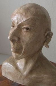 Sculpture de Muriel Lumimu: Le Génie de la lampe