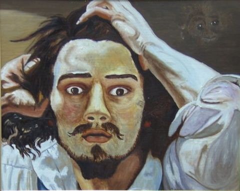 L'artiste Paule Brajkovic - le désespéré de Gustave