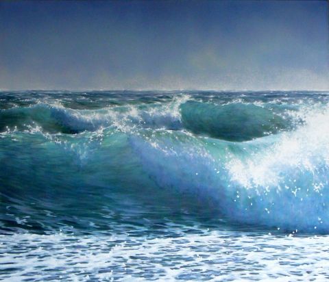 seascape 18-2009 - Peinture - Eleonore Bernair seascape 18-2009 - Peinture - Eleonore Bernair