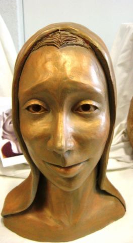 La Sainte - Sculpture - Muriel Lumimu