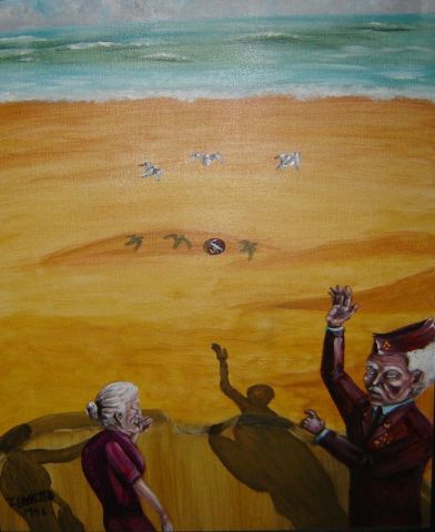 D Day jour J + 18262 - Peinture - LAFFITTE Jacky D Day jour J + 18262 - Peinture - LAFFITTE Jacky