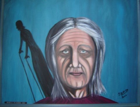 Peinture : Bonsoir tristesse - LAFFITTE Jacky Peinture : Bonsoir tristesse - LAFFITTE Jacky