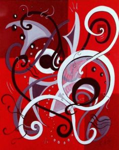 Peinture de CatB: Rouge coeur