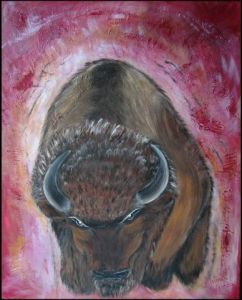 Voir cette oeuvre de christate: Furious Buffalo