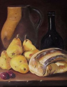 Voir cette oeuvre de mattam: pain et poires