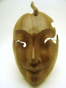 Artisanat de k-rai: Masque semi abstrait