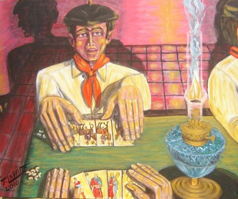 Ordago...Canta - Peinture - LAFFITTE Jacky Ordago...Canta - Peinture - LAFFITTE Jacky