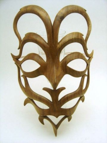 Masque semi abstrait - Artisanat - k-rai