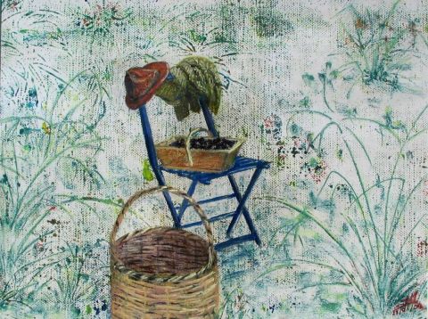 Au coeur du jardin - Peinture - ghighi Au coeur du jardin - Peinture - ghighi