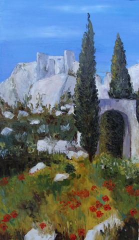 Les Baux de Provence - Peinture - Lifa