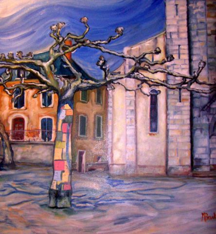 L'Arbre à poèmes - Peinture - Martine Bach L'Arbre à poèmes - Peinture - Martine Bach