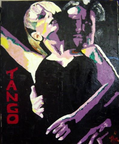 TANGO - Peinture - fabrice daluseau