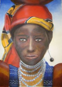 Peinture de Aureoline: Africaine