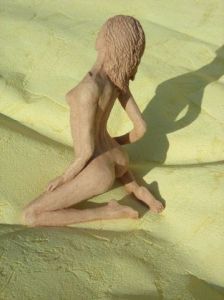 Sculpture de Jean Francois Guilard: Sensualité feminine