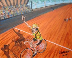 Voir le détail de cette oeuvre: Paul Maye, 3ième victoire dans Paris-Tours
