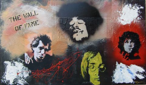 L'artiste Richard Decouflet - wall of fame